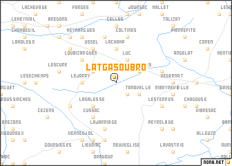 map of Latga-Soubro