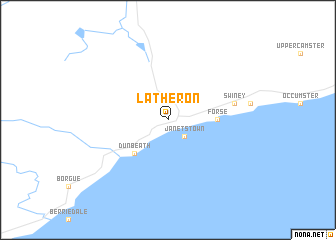 map of Latheron