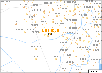 map of Lāthron