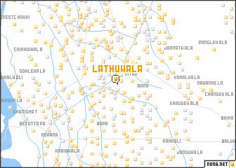 map of Lathuwala