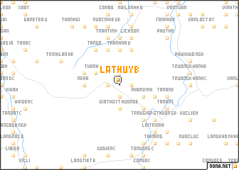 map of La Thủy (1)