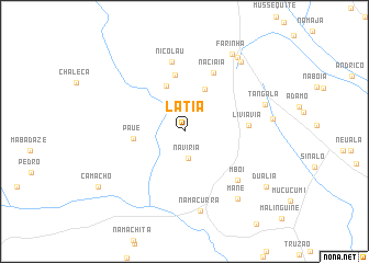 map of Latia