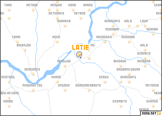map of Latié