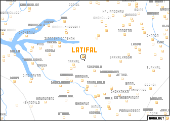 map of Latifāl