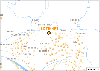 map of Latīkhet