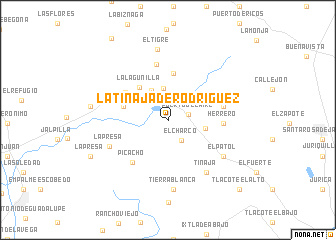 map of La Tinaja de Rodríguez