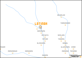 map of Latinam