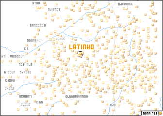 map of Latinwo