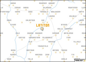 map of La Titon