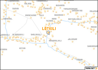 map of Lat Kili