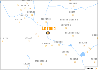 map of Latoma