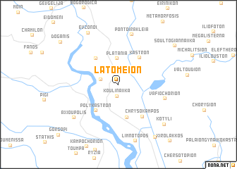 map of Latomeíon