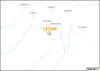 map of Latome