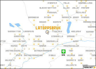 map of Latorpsbruk