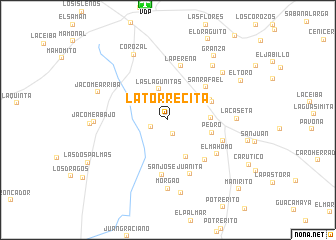 map of La Torrecita