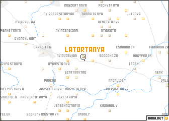 map of Latortanya