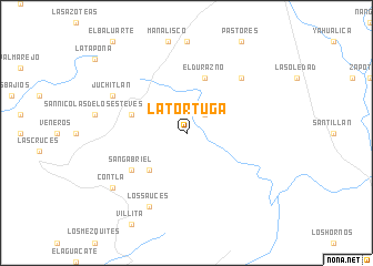 map of La Tortuga