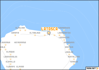 map of La Tosca