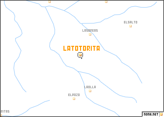 map of La Totorita