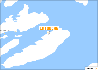 map of Latouche