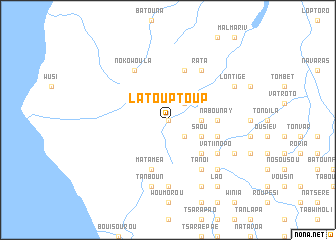 map of Latouptoup