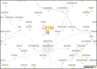 map of Latou