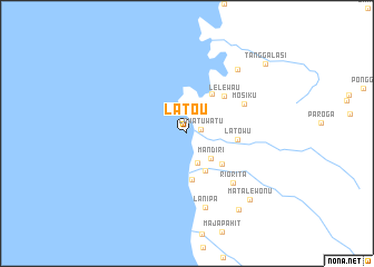 map of Latou