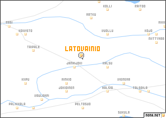 map of Latovainio