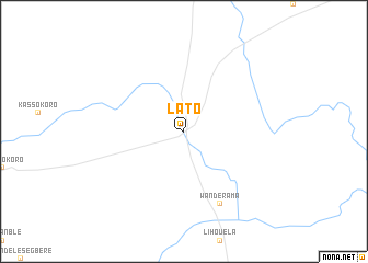 map of Lato