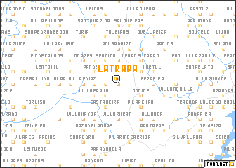 map of La Trapa