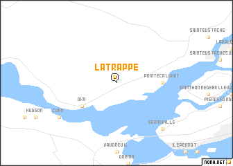 map of La Trappe