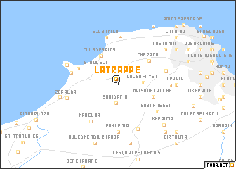 map of La Trappe