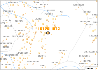 map of La Traviata