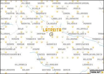 map of La Treita