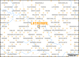 map of Latrémare