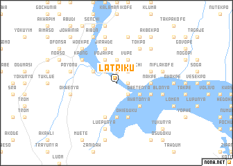 map of Latriku