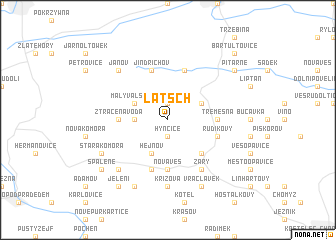 map of Latsch