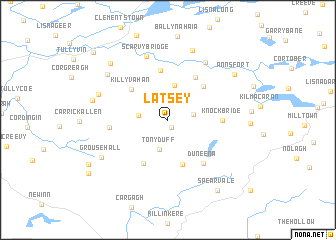 map of Latsey