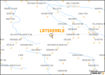 map of Latske Male