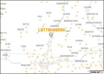 map of Lattakhorak