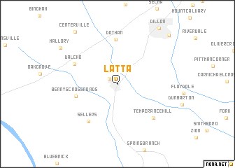 map of Latta