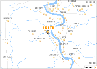 map of Lattu