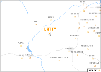 map of Latty