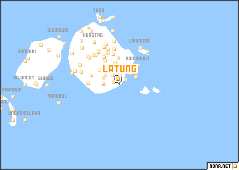 map of Latung