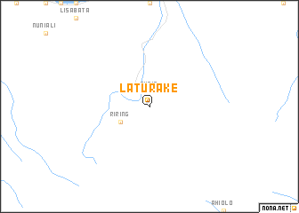 map of Laturake