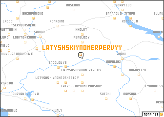 map of Latyshskiy Nomer Pervyy