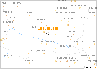map of Latzbilton