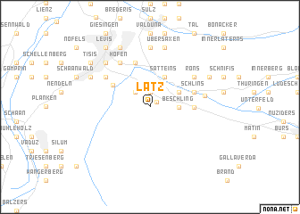 map of Latz