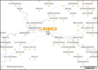 map of Laubach