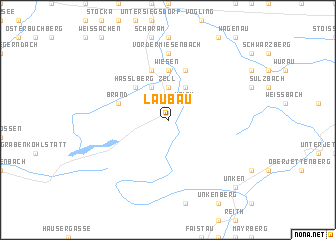 map of Laubau